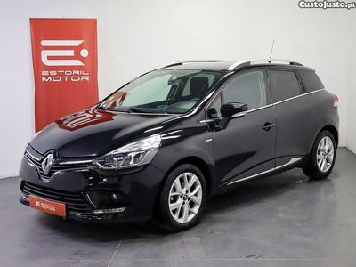 Preto Usado 2019 Renault Clio GrandTour LIMITED Carrinha | € 12.500 (Preço justo)