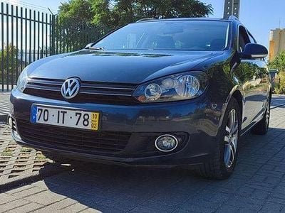 Azul Usado 2010 VW Golf VI Citadino | € 8.000 (Bom preço)