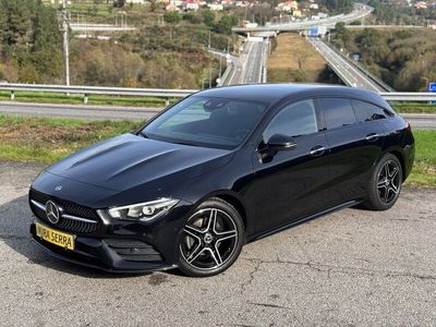 Preto Usado 2020 Mercedes CLA180 Shooting Brake AMG line Carrinha | € 31.900 (Caro)