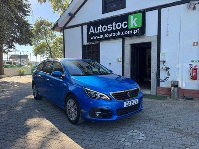 Azul Usado 2020 Peugeot 308 SW Carrinha | € 14.800 (Preço justo)