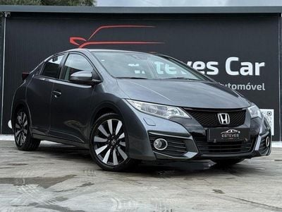 Cinza Usado 2015 Honda Civic Comfort | € 11.950