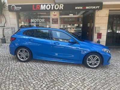 Azul Usado 2021 BMW 116 M Sport Citadino | € 21.500 (Bom preço)