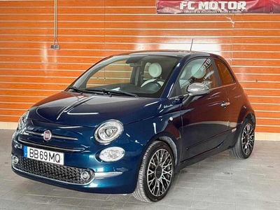 Azul Usado 2023 Fiat 500 Cabrios | € 10.900 (Preço justo)