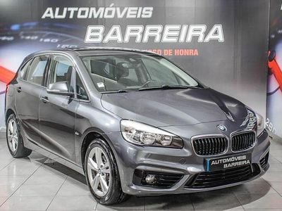 Cinza Usado 2017 BMW 216 Active Tourer Sport Line Monovolume | € 14.900 (Preço justo)