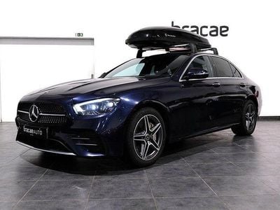 Usado Mercedes E300 AMG line 320 HP (235 kW) 2021 Azul Sedan