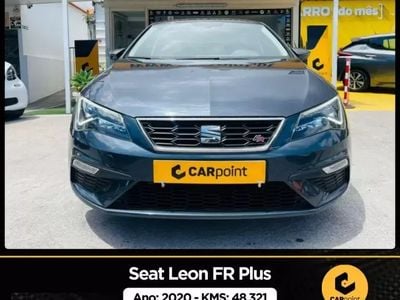 Usado Seat Leon FR 116 HP (85 kW) 2020 Cinzento Citadino