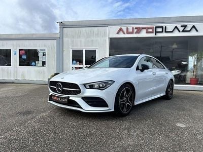 Branco Usado 2020 Mercedes CLA180 AMG line Sedan | € 28.900 (Preço elevado)