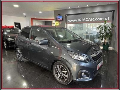 Usado Peugeot 108 Allure 69 HP (50 kW) 2018 Cinza antracite Citadino