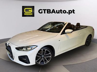Branco Usado 2021 BMW 420 Sport Line Cabrios | € 45.900