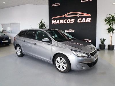 Cinzento Usado 2015 Peugeot 308 SW Carrinha | € 10.900 (Preço justo)