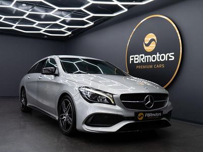 Cinza Usado 2017 Mercedes CLA180 Shooting Brake AMG line Carrinha | € 19.990 (Caro)