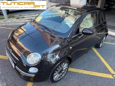 Preto Usado 2015 Fiat 500 Lounge Citadino | € 9.900 (Preço justo)