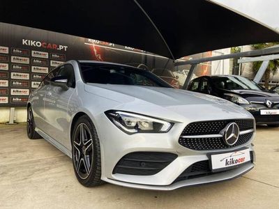 Cinzento Usado 2020 Mercedes CLA180 Shooting Brake AMG line Carrinha | € 26.900 (Preço justo)