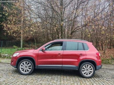 Vermelho Usado 2009 VW Tiguan SUV | € 7.950 (Bom preço)