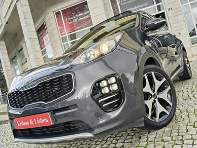 Usado Kia Sportage GT-Line 141 HP (103 kW) 2018 Cinzento SUV