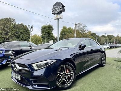 Azul Usado 2018 Mercedes CLS350 AMG line Sedan | € 39.900