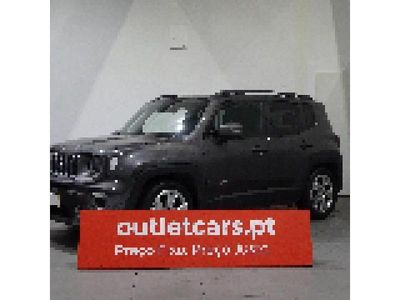 Usado Jeep Renegade Limited 120 HP (88 kW) 2019 Cinzento escuro SUV