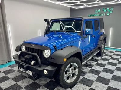 Azul Usado 2016 Jeep Wrangler Unlimited Rubicon SUV | € 42.999