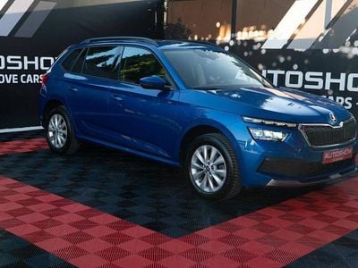 Usado Skoda Kamiq 110 HP (80 kW) 2022 Azul SUV