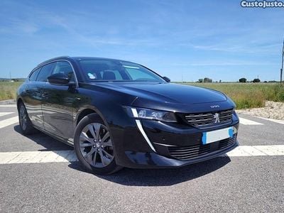 Usado Peugeot 508 Allure 225 HP (165 kW) 2020 Preto Carrinha