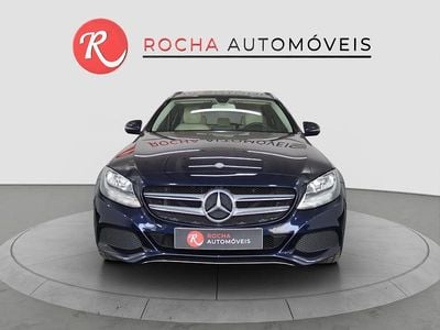 Azul Usado 2017 Mercedes C200 Avantgarde Carrinha | € 17.990 (Super Preço)