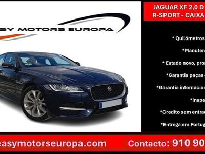Usado Jaguar XF 180 HP (132 kW) 2018 Azul