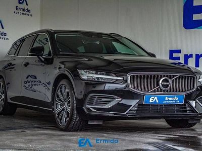 Preto Usado 2021 Volvo V60 Carrinha | € 27.500 (Preço justo)