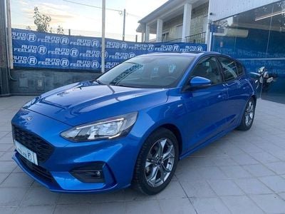 Azul Usado 2020 Ford Focus ST-Line | € 16.900 (Preço elevado)