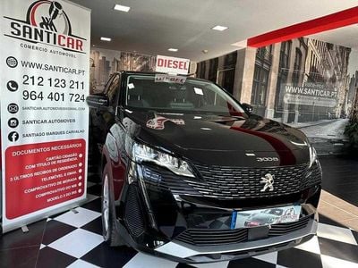 Preto Usado 2021 Peugeot 3008 Allure SUV | € 22.490 (Preço justo)
