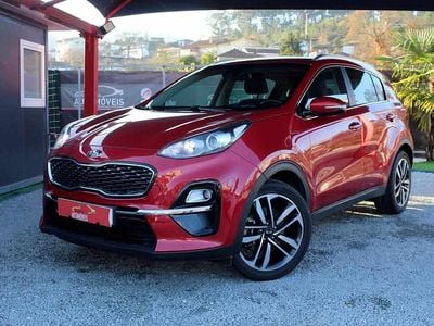 Usado Kia Sportage 136 HP (100 kW) 2019 Vermelho SUV