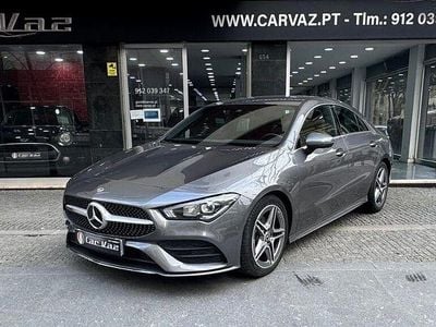 Usado Mercedes CLA180 AMG line 116 HP (85 kW) 2020 Cinza Sedan