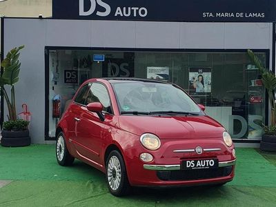 Usado Fiat 500 69 HP (50 kW) 2009 Vermelho Cabrios