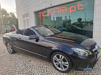 Usado Mercedes E250 204 HP (150 kW) 2016 Preto Cabrios