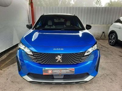 Azul Usado 2021 Peugeot 3008 | € 22.999 (Bom preço)