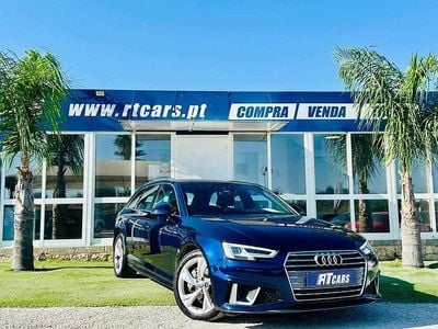 Usado Audi A4 S-Line 190 HP (139 kW) 2019 Azul Carrinha