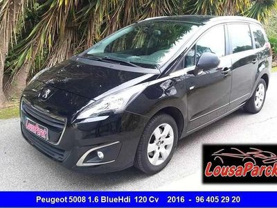 Usado Peugeot 5008 Active 120 HP (88 kW) 2016 Preto Monovolume