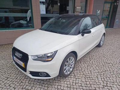 Branco Usado 2014 Audi A1 Sportback Attraction Citadino | € 12.390 (Preço justo)