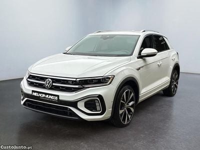 Branco Usado 2023 VW T-Roc R-line SUV | € 29.990 (Preço elevado)
