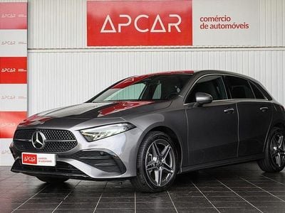 Cinza Usado 2023 Mercedes A250 AMG line Sedan | € 32.390 (Preço justo)