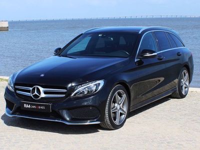 usado Mercedes C200 (BlueTEC) d Station 7G-TRONIC AMG Line