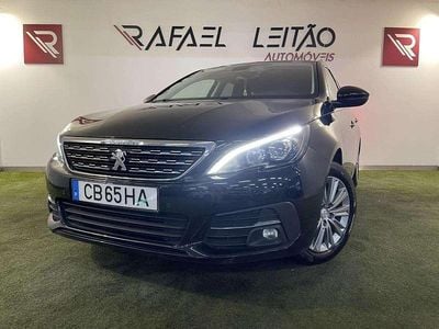 Usado Peugeot 308 SW 130 HP (95 kW) 2019 Preto Carrinha