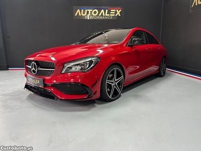 Vermelho Usado 2017 Mercedes CLA200 AMG Sedan | € 20.000 (Bom preço)