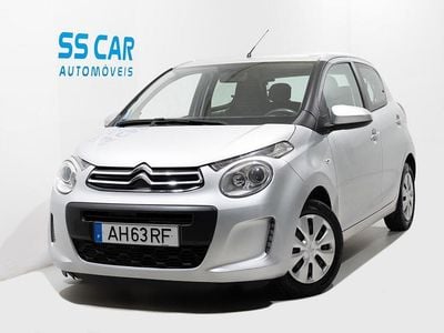 Cinza Usado 2021 Citroën C1 Feel Citadino | € 8.490 (Bom preço)