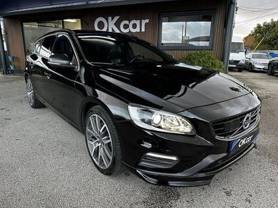 Preto Usado 2017 Volvo V60 R-Design Carrinha | € 17.500 (Preço elevado)