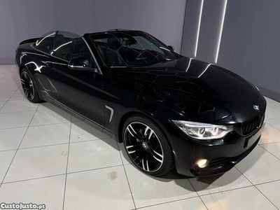 Preto Usado 2017 BMW 420 Sport Line Cabrios | € 37.900