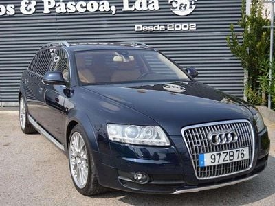 Usado Audi A6 Allroad 241 HP (177 kW) 2010 Azul Carrinha