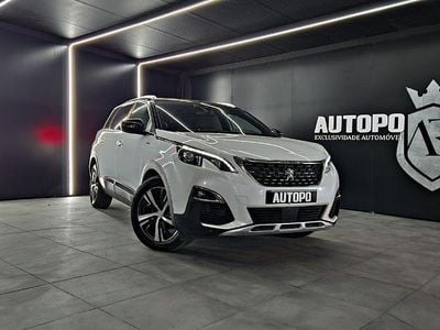 Usado Peugeot 5008 GT-line 130 HP (95 kW) 2020 Branco Monovolume