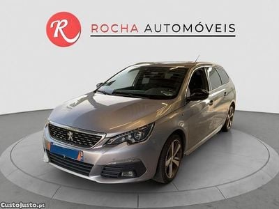 Cinza Usado 2018 Peugeot 308 GT-line Carrinha | € 11.999 (Preço justo)