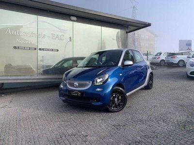 Azul Usado 2015 Smart ForFour Passion Citadino | € 8.900 (Preço justo)