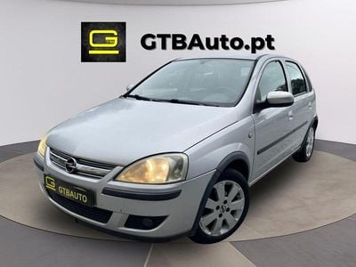 Cinza Usado 2004 Opel Corsa Enjoy Sedan | € 2.550